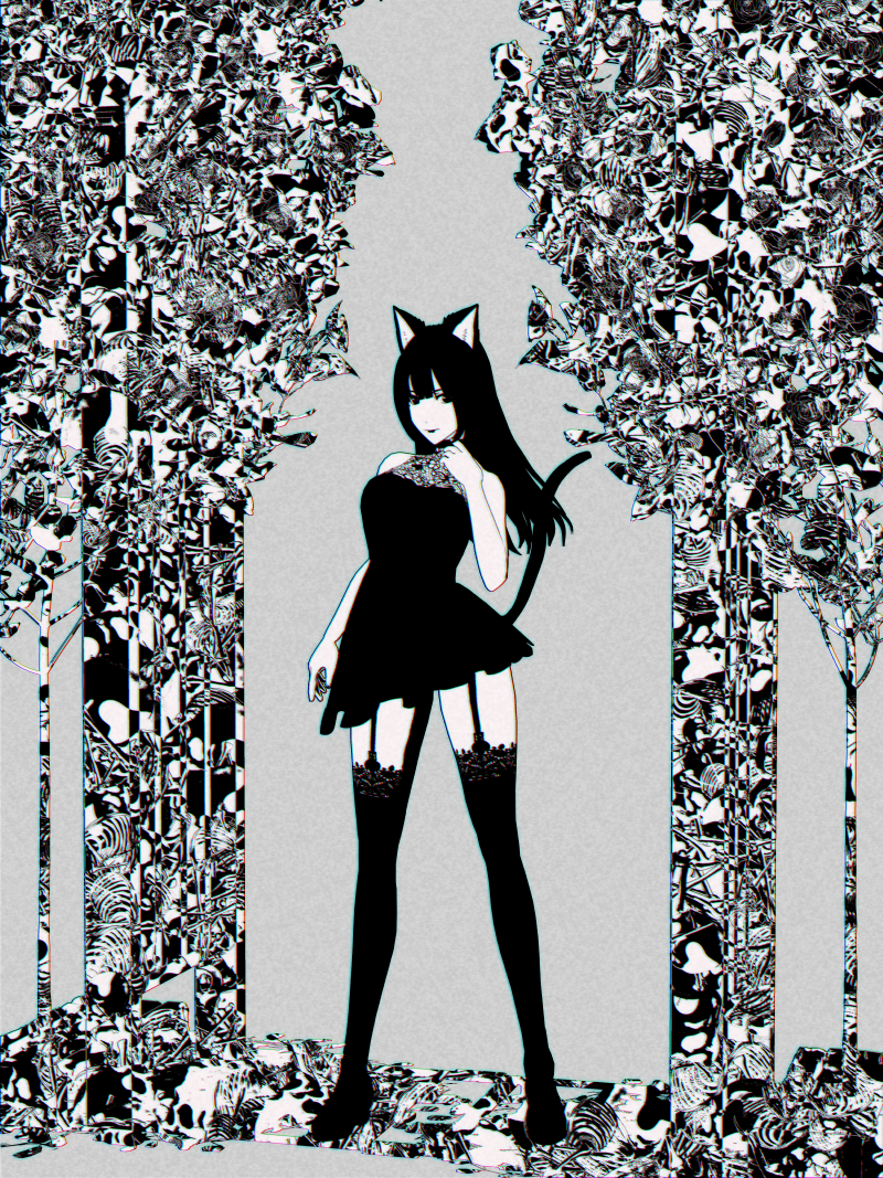 サンドイッチ構図はイラストとキャラクターを魅力的にする