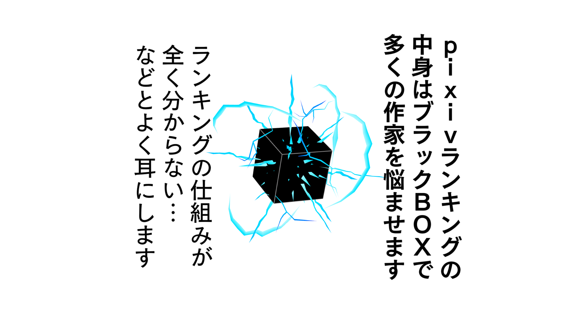 pixivランキングの中身はブラックBOXで、多くの作家を悩ませます。ランキングの仕組みが全く分からない…などとよく耳にします。